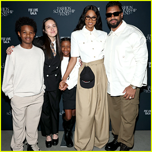 Ciara & Russell Wilson Make Rare Appearance with Kids at Fashion Scholarship Fund Gala