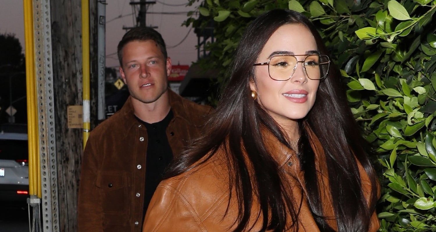 Olivia Culpo e marido Christian McCaffrey saem para um encontro noturno em Santa Monica | Christian McCaffrey, Olivia Culpo | Notícias e fofocas sobre celebridades Entretenimento, fotos e vídeos