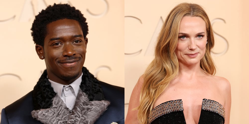 'F1 the Movie' Stars Damson Idris & Kerry Condon Zoom Onto Oscars 2026 Red Carpet