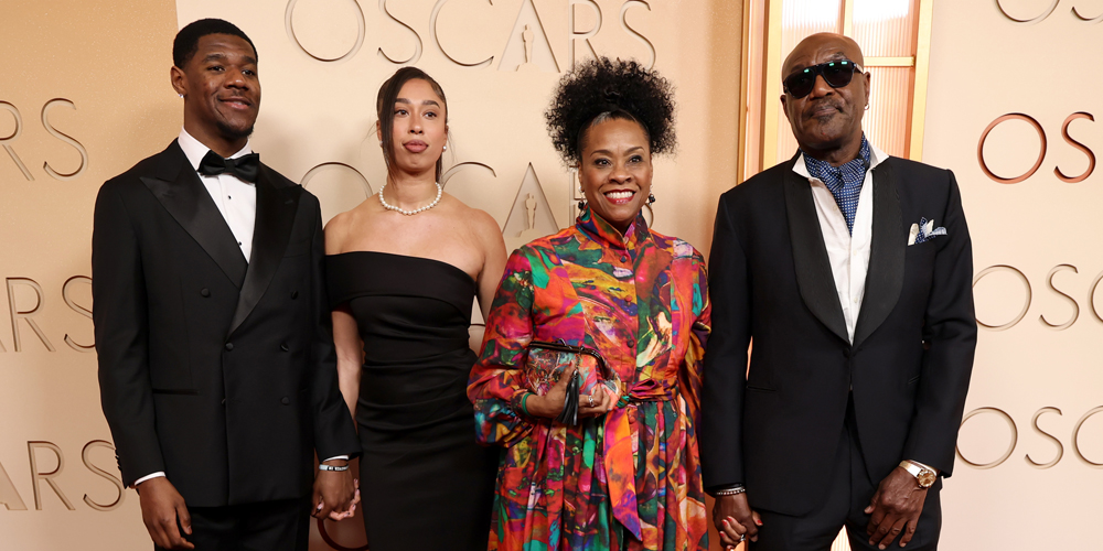 Delroy Lindo Attends Oscars 2026 With Wife Nashormeh Lindo & Family
