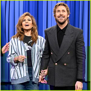 Eva Mendes Makes Rare Appearance with Ryan Gosling to Celebrate Her Birthday on 'Fallon' Show