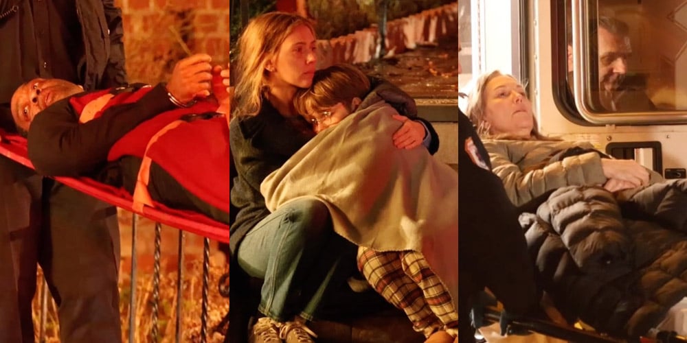 ‘The Exorcist’ 2026 Set Photos Reveal Possible Spoilers: See Who’s In Handcuffs as Scarlett Johansson, Diane Lane, & Chiwetel Ejiofor Get to Work | Chiwetel Ejiofor, Diane Lane, Jacobi Jupe, Movies, Scarlett Johansson, The Exorcist | Celebrity News and Gossip | Entertainment, Photos and Videos