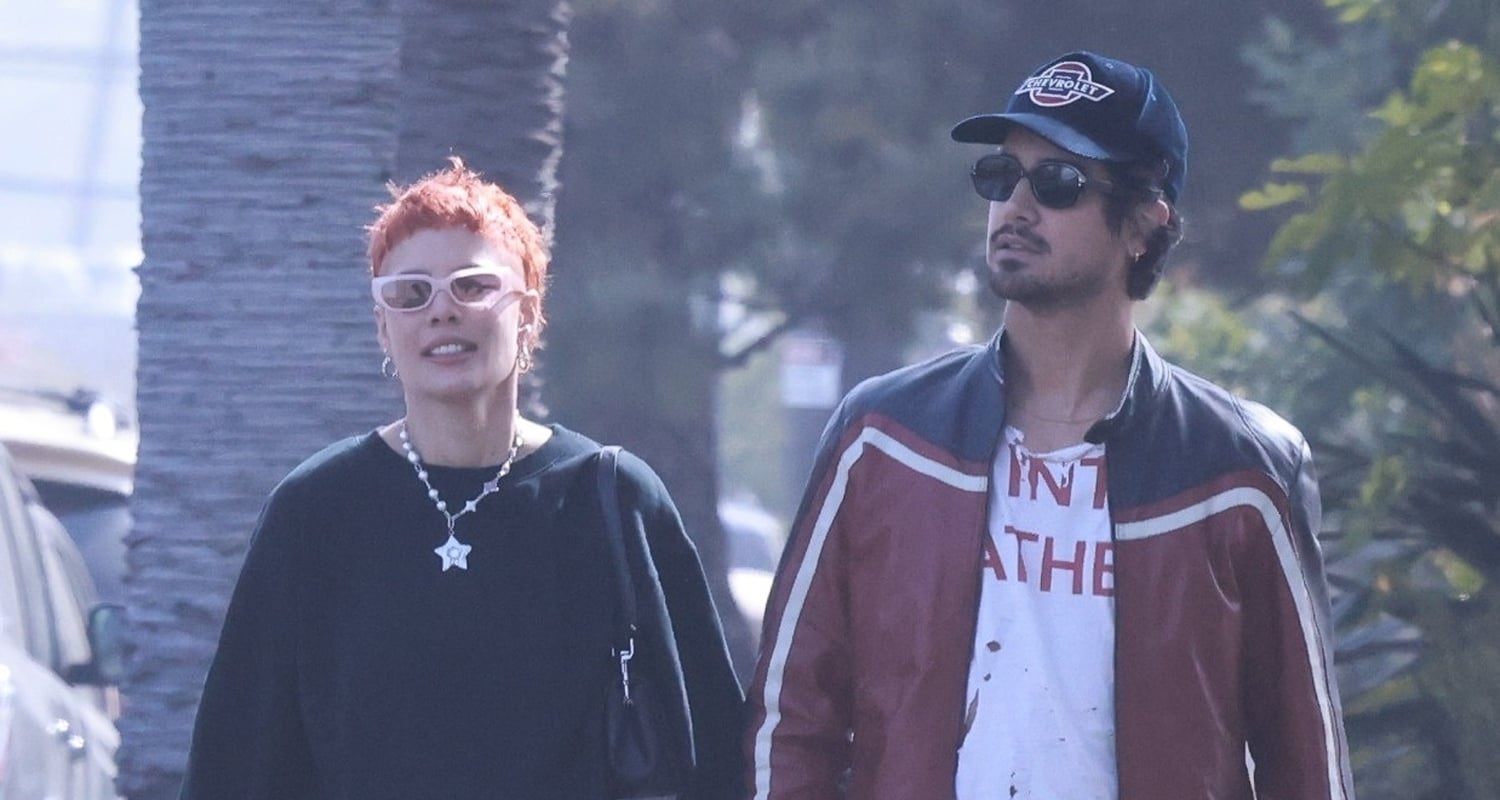 Halsey & Fiancé Avan Jogia Hold Hands on Coffee Run in Los Feliz