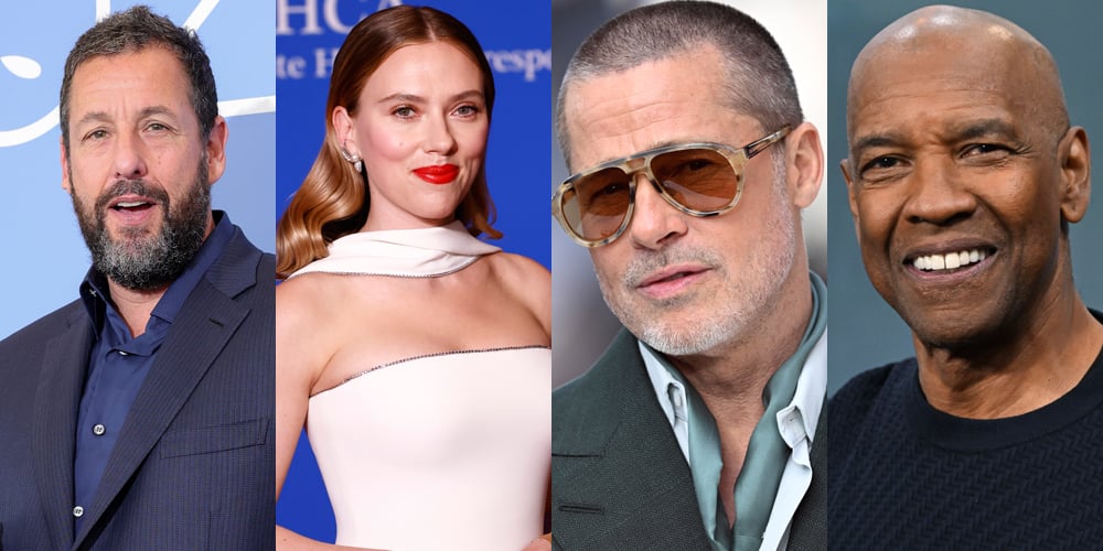 Revelados os 20 atores mais bem pagos de 2025 (nº 1 ganhou US$ 48 milhões!) | Adam Sandler, Brad Pitt, Cameron Diaz, Chris Pratt, Daniel Craig, Denzel Washington, EG, Extended, George Clooney, Jack Black, Jason Bateman, Jason Momoa, Jennifer Aniston, John Cena, Leonardo DiCaprio, Mark Wahlberg, Millie Bobby Brown, Reese, John Witherson, Tommy Bobby S. Cruise, Tom Hardy Notícias e fofocas de celebridades Entretenimento, Fotos e Vídeos