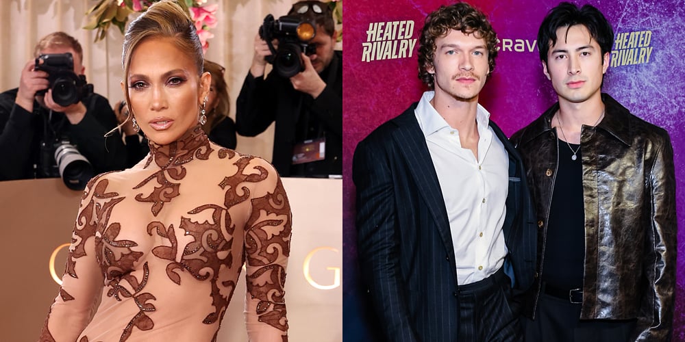Jennifer Lopez diz que seus filhos são grandes fãs da ‘competição acirrada’ e queriam ‘provocar’ suas estrelas no Globo de Ouro | Connor Storry, competição feroz, Hudson Williams, Jennifer Lopez | Notícias e fofocas sobre celebridades Entretenimento, fotos e vídeos