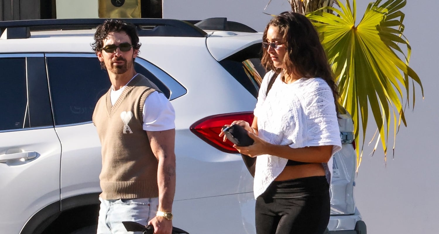 Joe Jonas Enjoys Day Out in Miami with Girlfriend Tatiana Gabriela