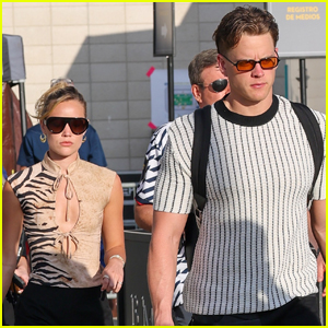 Joe Burrow & Rumored Girlfriend Olivia Ponton Leave His Fanatics Football Game Together