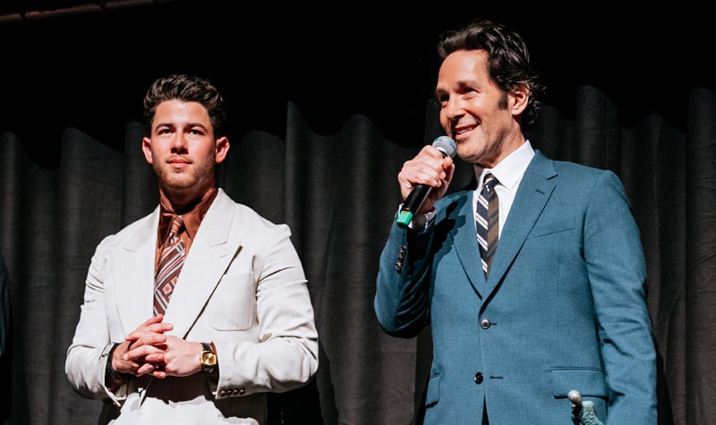 Nick Jonas e Paul Rudd comparecem à estreia mundial de Ball of Power em Dublin | Nick Jonas, Paul Rudd | Notícias e fofocas sobre celebridades Entretenimento, fotos e vídeos