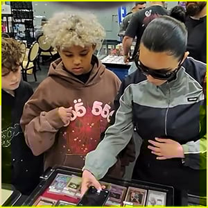 Kim Kardashian Buys $1,300 Pokemon Card for Son Saint West After Eyeing a $100,000 Card