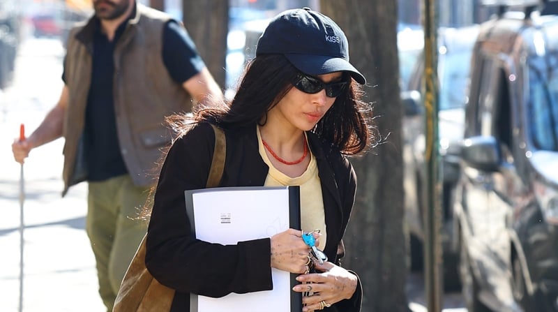 Zoe Kravitz veio para Nova York com um roteiro em mãos Zoe Kravitz Notícias e fofocas de celebridades Entretenimento, fotos e vídeos