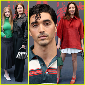 Amy Adams & Daughter Aviana, Taylor Zakhar Perez, Aubrey Plaza & More Stars Attend Lacoste Show During Paris Fashion Week 2026