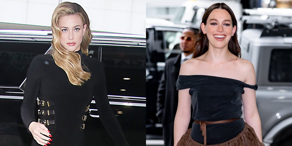 Lili Reinhart e Victoria Pedretti da cantora de “Forbidden Fruit” fazem promo em Nova York | Alexandra Shipp, Emma Chamberlain, Fruto Proibido, Lili Reinhart, Lola Tung, Victoria Pedretti | Notícias e fofocas sobre celebridades Entretenimento, fotos e vídeos