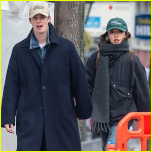 Nicholas Galitzine Holds Hands with Girlfriend Cameron Valentina Eyre During Day Out in London