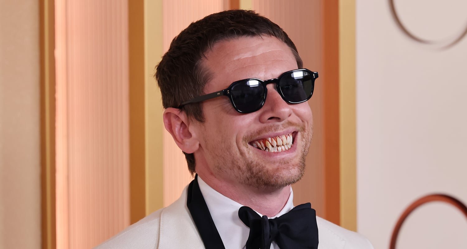 ‘Sinners’ Actor Jack O’Connell Wears Vampire Fangs on His Teeth to Oscars 2026! | 2026 Oscars, Jack O’Connell, Oscars, Sinners | Celebrity News and Gossip | Entertainment, Photos and Videos