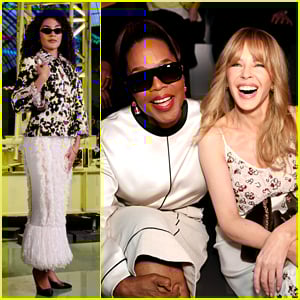Oprah Winfrey Meets Olivia Dean for First Time, Hangs with Kylie Minogue Inside the Chanel Fashion Show