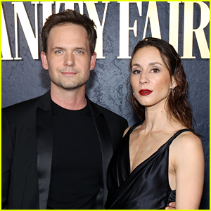 Patrick J. Adams Retells the Wild Story of Wife Troian Bellisario Giving Birth in Their Car's Front Seat