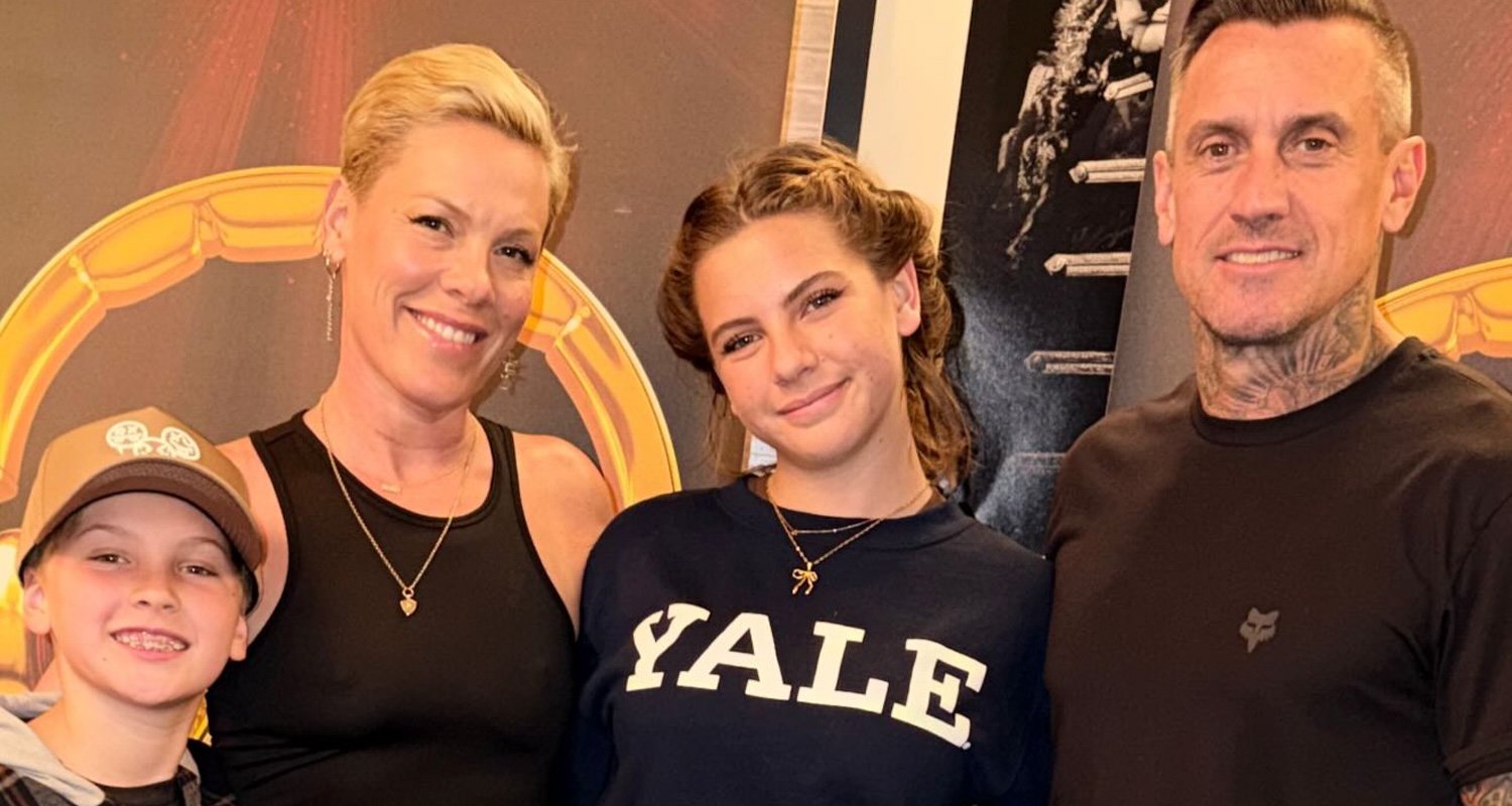 Pink & Carey Hart Catch Broadway Performance of ‘& Juliet’ With Their Kids After Slamming Split Rumors