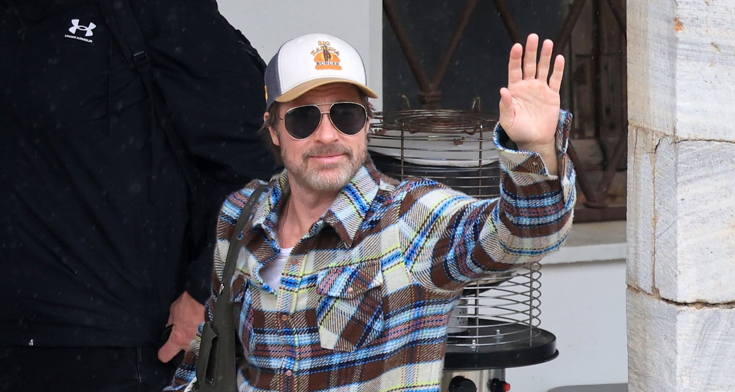 Brad Pitt chega a Atenas para o último dia de filmagens de “The Riders”. Brad Pitt | Notícias e fofocas sobre celebridades Entretenimento, fotos e vídeos