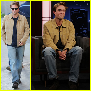 Robert Pattinson Shares Adorable Story About His Daughter During 'Jimmy Kimmel Live' Visit