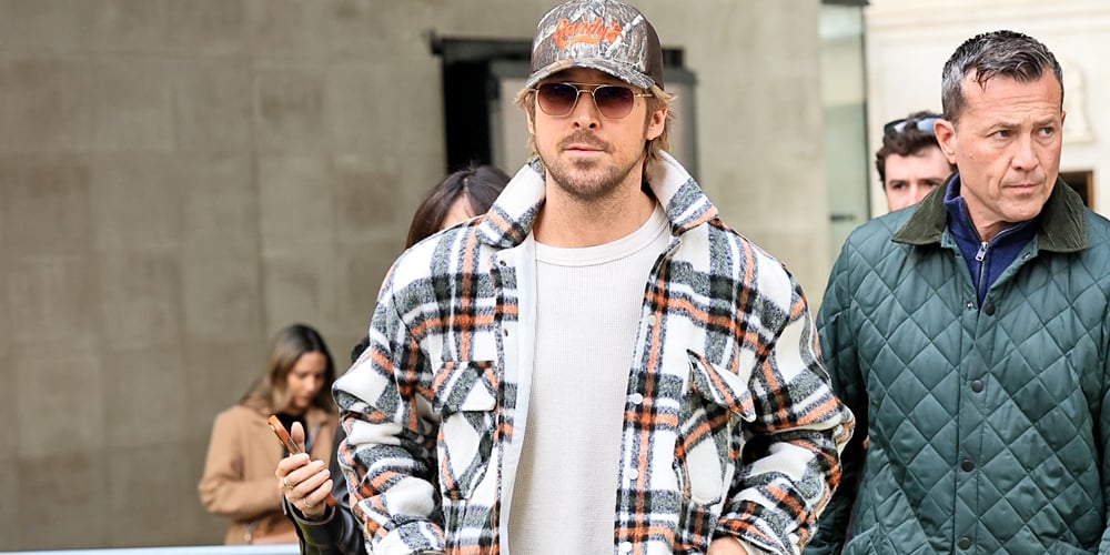 Ryan Gosling parece fofo e casual em uma camisa xadrez promovendo o ‘Projeto Ave Maria’ em Londres | Ryan Gosling | Notícias e fofocas sobre celebridades Entretenimento, fotos e vídeos