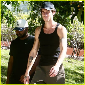 Shawn Mendes Shows Off His Arms on Morning Walk in WeHo