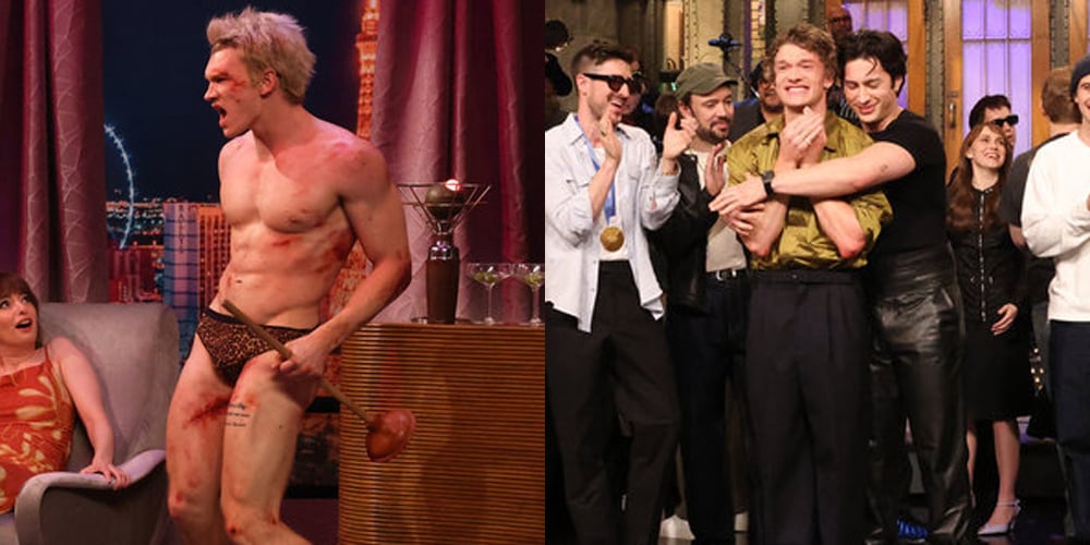 Todas as fotos de Connor Storry em sua estreia como apresentador do ‘SNL’ | Connor Storry, Hilary Knight, Hudson Williams, Jack Hughes, Megan Keller, Quinn Hughes, Saturday Night Live | Notícias e fofocas sobre celebridades Entretenimento, fotos e vídeos