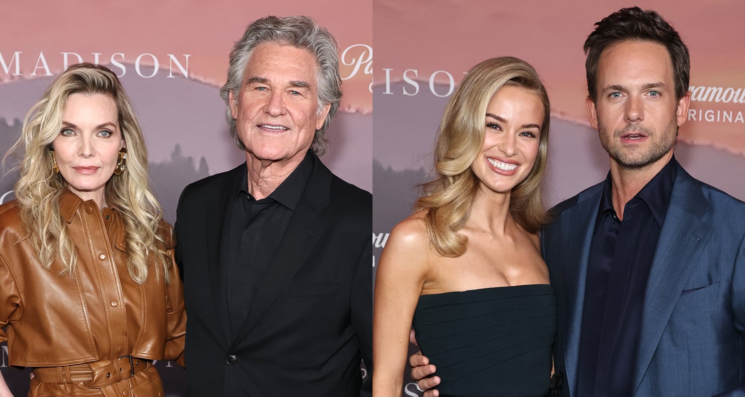 Michelle Pfeiffer, Kurt Russell e outros comparecem à estreia de ‘The Madison’ em Nova York | Alena Pollack, Beau Garrett, Ben Schnetzer, Danielle Vasinova, Elle Chapman, Kevin Zegers, Kurt Russell, Matthew Fox, Michelle Pfeiffer, Patrick J. Adams, Rebecca Spence, Madison | Notícias e fofocas sobre celebridades Entretenimento, fotos e vídeos