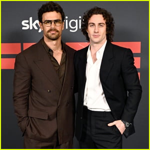 Theo James & Aaron Taylor-Johnson Hit the Red Carpet at 'Fuze' Premiere in London