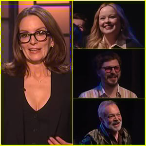 Tina Fey Hosts First-Ever 'Saturday Night Live UK,' 3 Celebs Crash Her Opening Monologue - Watch Now!