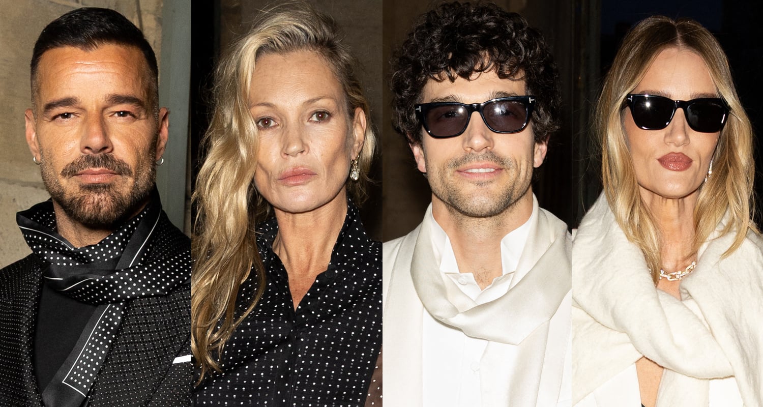 Ricky Martin Joins Kate Moss, Paul Anthony Kelly, & Rosie Huntington-Whiteley at Tom Ford Show in Paris! | Amelia Gray, Anna Wintour, Baz Luhrmann, Benito Skinner, Catherine Martin, Fai Khadra, Indya Moore, Jon Kortajarena, Jordan Barrett, Kate Moss, Lennon Gallagher, Odessa Azion, Paris Jackson, Paul Anthony Kelly, Paul Kelly, Ricky Martin, Rosie Huntington-Whiteley | Celebrity News and Gossip | Entertainment, Photos and Videos