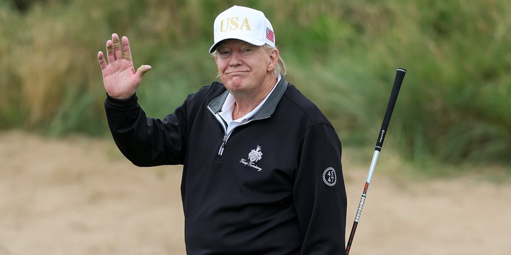 Trump on Par to Nearly Double Staggering Amount of Taxpayer Money He Spent on Golf in His First Term: Reports
