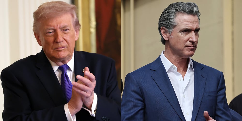 Trump diz que Gavin Newsom tem um ‘déficit cognitivo’ que o desqualificaria da presidência após governador falar sobre dislexia | Donald Trump, Gavin Newsom, Política | Notícias e fofocas sobre celebridades Entretenimento, fotos e vídeos