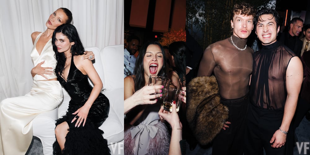 Por dentro da festa do Oscar 2026 da Vanity Fair: veja fotos de Connor Storry, Hudson Williams e mais estrelas se misturando | Pós-festa do Oscar 2026, Bella Hadid, Connor Storry, Elle Fanning, Hudson Williams, Jacob Elordi, Jane Fonda, Jessie Buckley, Kim Kardashian, Kris Jenner, Kylie Jenner, Michael B Jordan, Nick Jonas, Nicole Kidman, Sarayan Rodrigo, Polpra Choli Pidgeon, Teyana Taylor, Usher | Notícias e fofocas sobre celebridades Entretenimento, fotos e vídeos