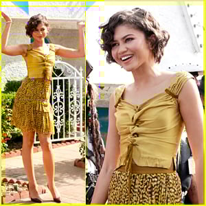 Zendaya Visits Vegas Wedding Chapel for 'The Drama' Press, Flashes Her Own Ring