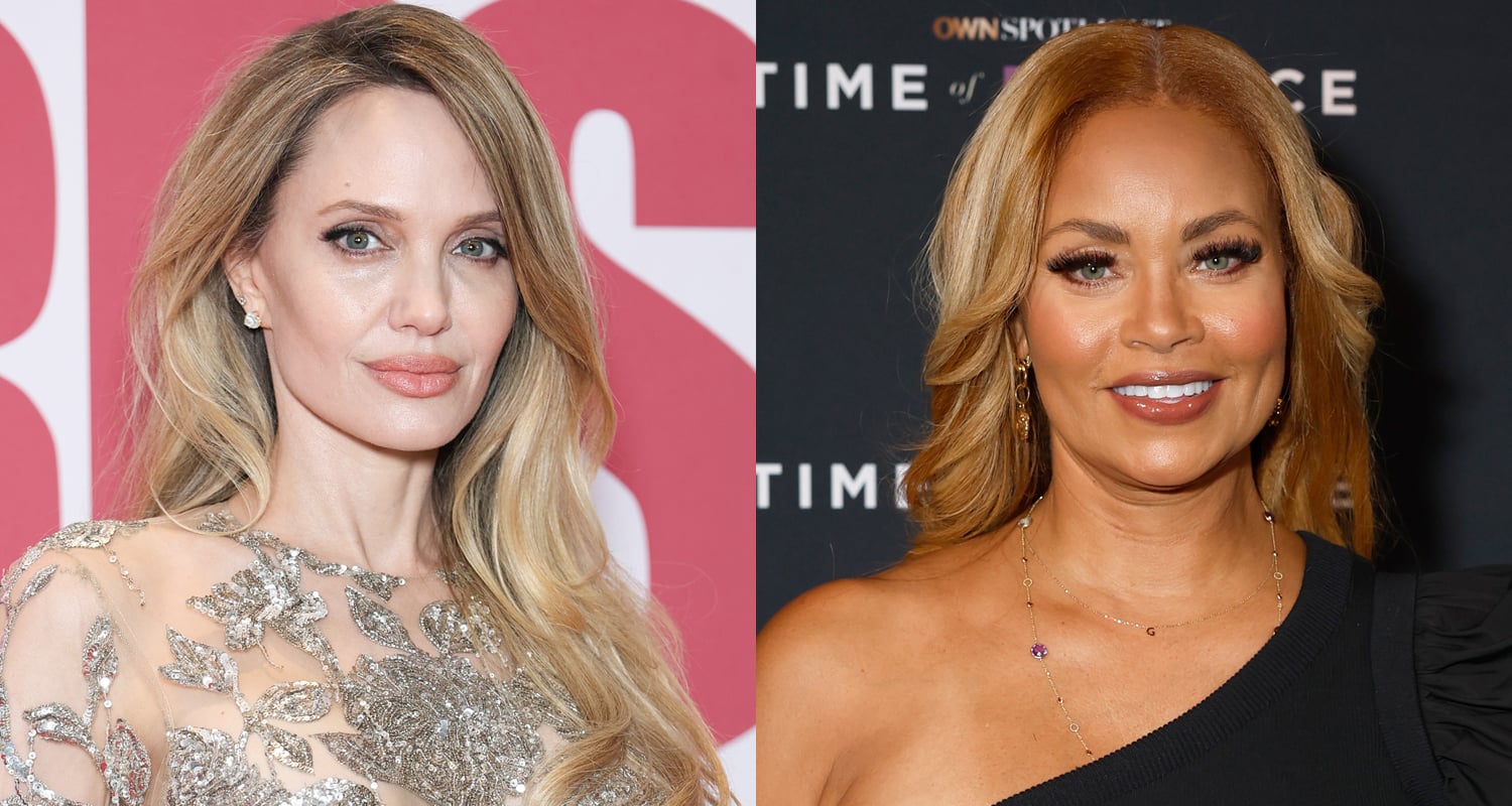 Angelina Jolie & Gizelle Bryant Pose Alongside Their Daughters at Sorority Brunch in Atlanta - See the Photo!