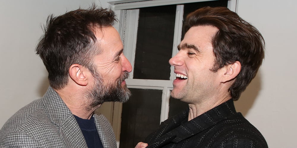 Noah Wyle Sees 'The Pitt' Co-Star Patrick Ball in His Broadway Play 'Becky Shaw,' Poses Backstage with Cast (Photos)