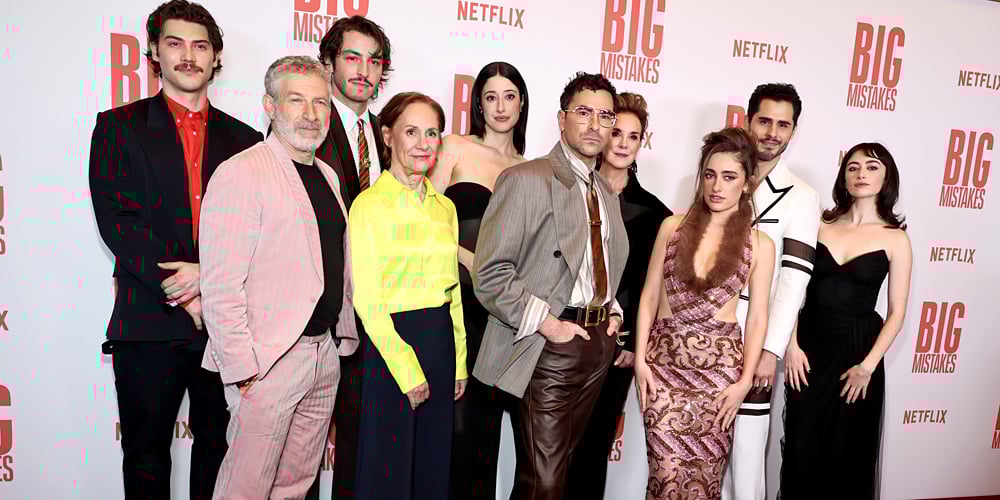 Dan Levy & Rachel Sennott Lead Cast at ‘Big Mistakes’ Premiere in NYC | Abby Quinn, Big Mistakes, Boran Kuzum, Dan Levy, Elizabeth Perkins, Jack Innanen, Jacob Gutierrez, Laurie Metcalf, Mark Ivanir, Netflix, Rachel Sennott, Taylor Ortega, Television | Celebrity News and Gossip | Entertainment, Photos and Videos