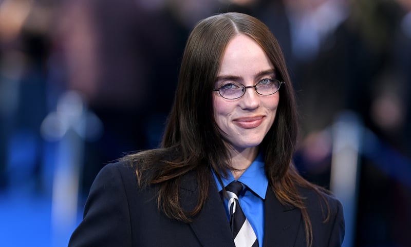 Billie Eilish Hits London Red Carpet for Concert Movie Premiere with James Cameron!