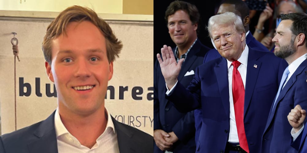Tucker Carlson’s Son Buckley Carlson Exits JD Vance Office Amid Trump Attacks
