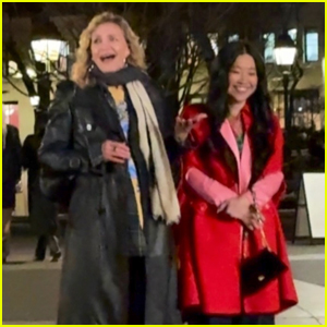 Cameron Diaz & Sherry Cola Share a Laugh While Filming New Rom-Com in NYC