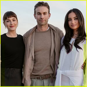 Gossip Girl Reunion! Chace Crawford & Leighton Meester Step Out for Falconeri Cashmere Event in L.A.