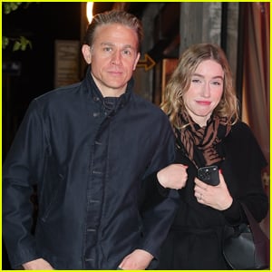 Charlie Hunnam & Morgana McNelis Seen in Rare Photos Together, Seemingly Supporting Katey Sagal & Kurt Sutter's New Project