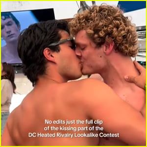 'Heated Rivalry' Lookalike Contest Winners Go On Date After On-Stage Makeout Session!