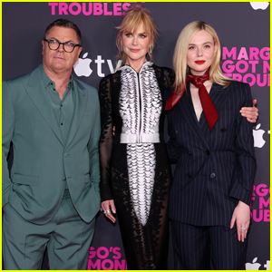 Elle Fanning, Nicole Kidman, & Elle Fanning Step Out for 'Margo's Got Money Troubles' Premiere in NYC