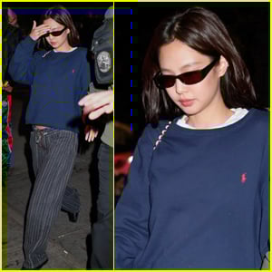 BLACKPINK's Jennie Steps Out for Dinner with Friends in NYC