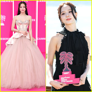 Jisoo Receives Rising Star Award at Canneseries International Festival