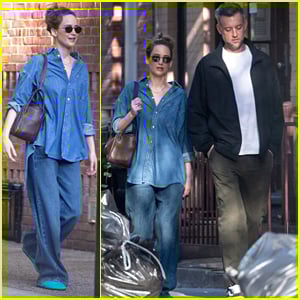Jennifer Lawrence Rocks Double Denim Look on NYC Outing with Husband Cooke Maroney