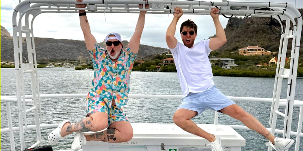 NSYNC Bandmates Lance Bass & Joey Fatone Enjoy Couples’ Getaway at Sandals Royal Curaçao | Candid Photos, Joey Fatone, Lance Bass, nsync | Celebrity News and Gossip | Entertainment, Photos and Videos