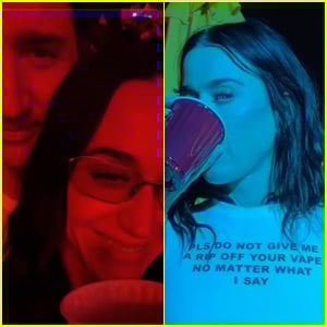 Katy Perry Reacts to Justin Bieber's Coachella Set, Holds Hands with Boyfriend Justin Trudeau