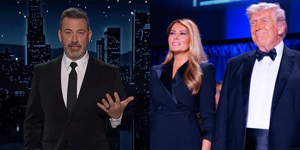 Jimmy Kimmel Reacts to Melania Trump's Statement, Defends His 'Widow' Joke